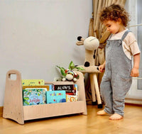 Wooden Bookshelf / Small-Medium-Large Size - BIG FRENCHIES