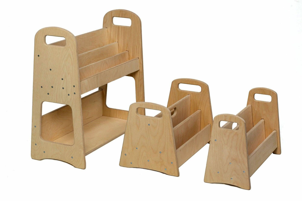 Wooden Bookshelf / Small-Medium-Large Size - BIG FRENCHIES