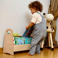 Wooden Bookshelf / Small-Medium-Large Size - BIG FRENCHIES