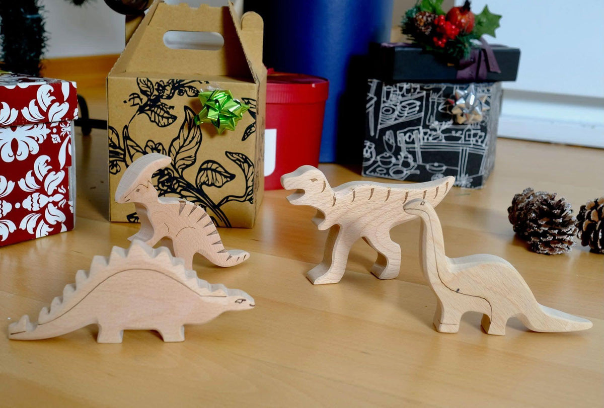 Wooden Dinosaur Set - BIG FRENCHIES