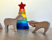 Wooden Farm Animals Set