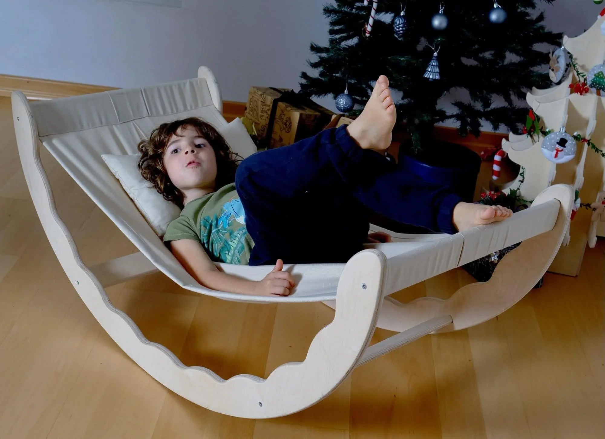 Wooden Hammock for Toddler - BIG FRENCHIES