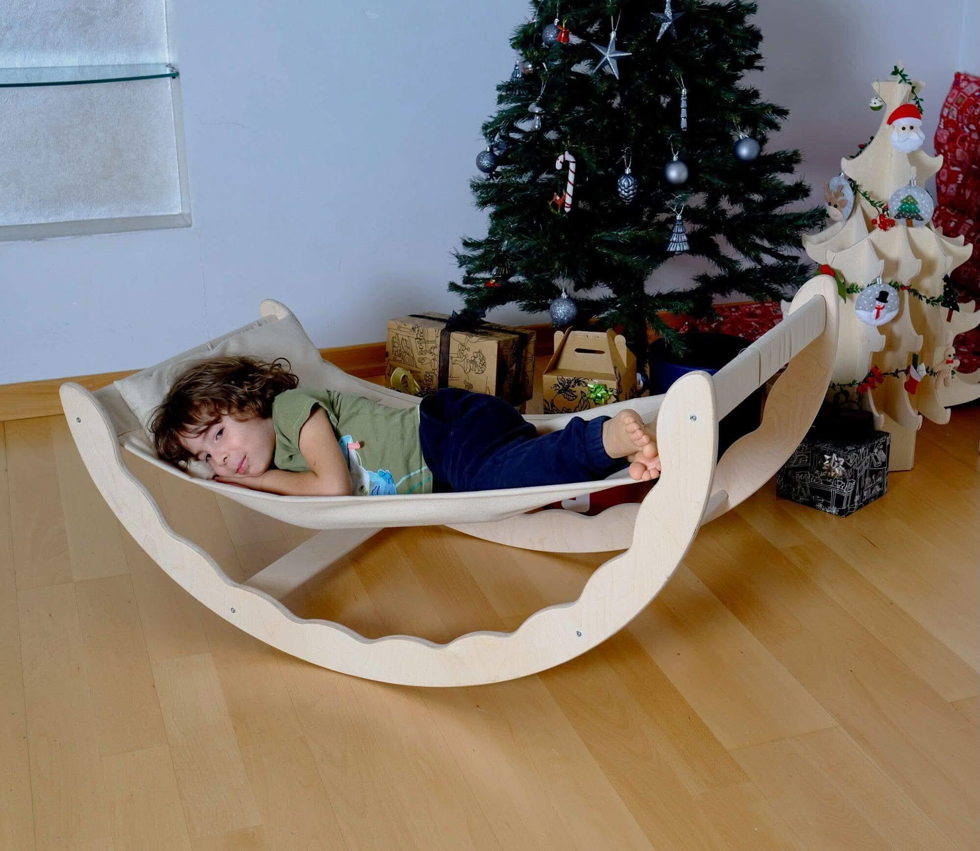 Wooden Hammock for Toddler - BIG FRENCHIES
