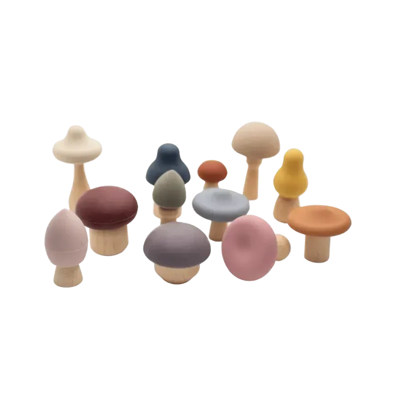 Mushroom Mix & Match Toy – 24pc | LYTL®️ - BIG FRENCHIES