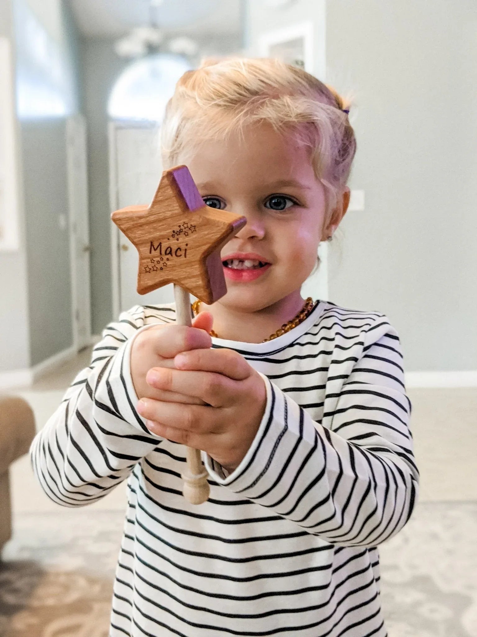 Wooden Star Wand - BIG FRENCHIES
