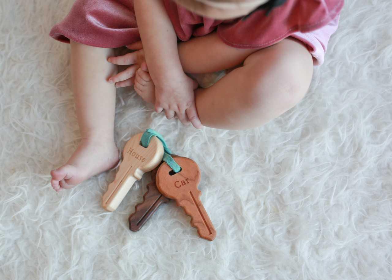Wooden Toy Keys - BIG FRENCHIES
