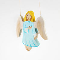Waldorf Wooden Angel figurine toy