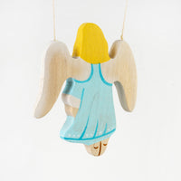 Waldorf Wooden Angel figurine toy