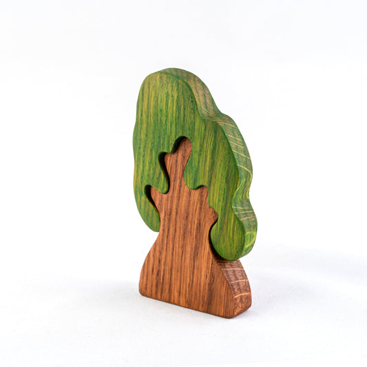 Wooden Oak Tree Puzzle