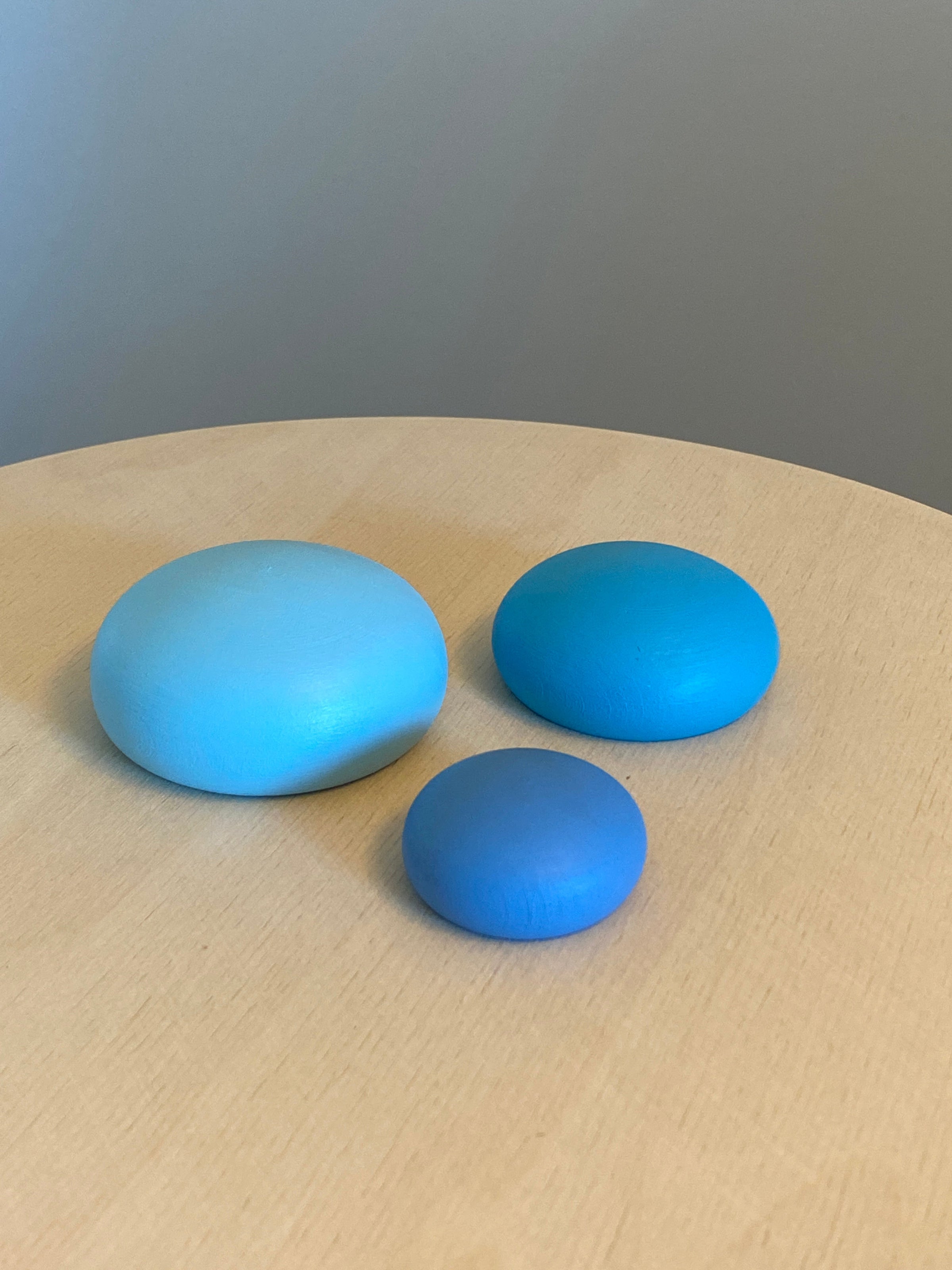 Wooden Stacking Pebbles