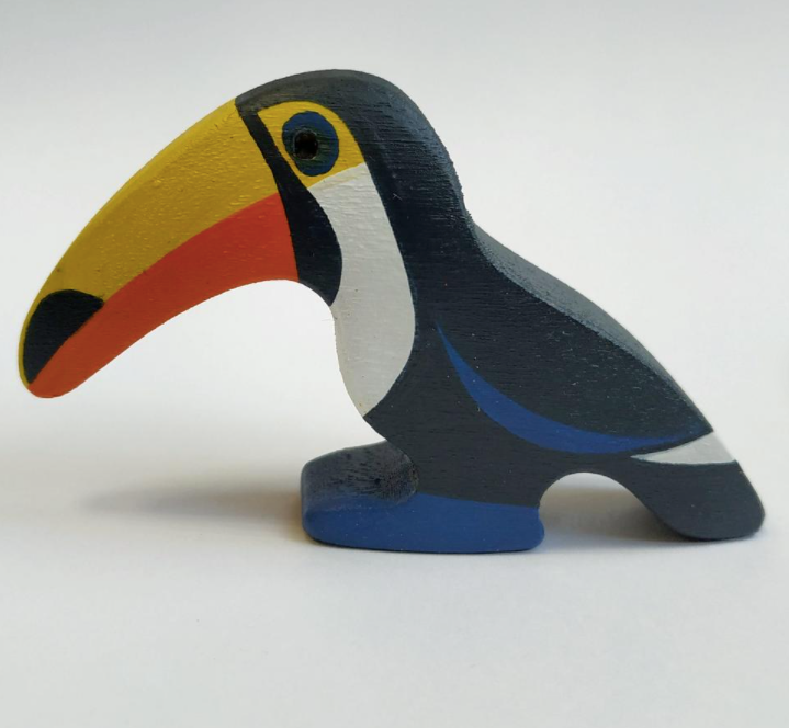 Wooden Toucan Toy