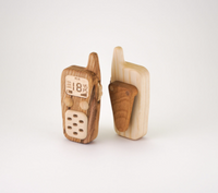 Wooden Walkie Talkies for Kids