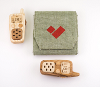 Wooden Walkie Talkies for Kids