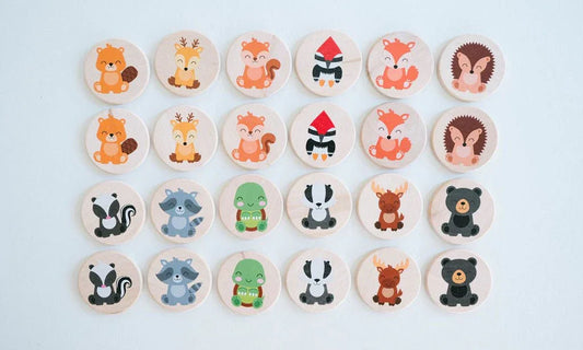 Woodland Matching Tiles - BIG FRENCHIES