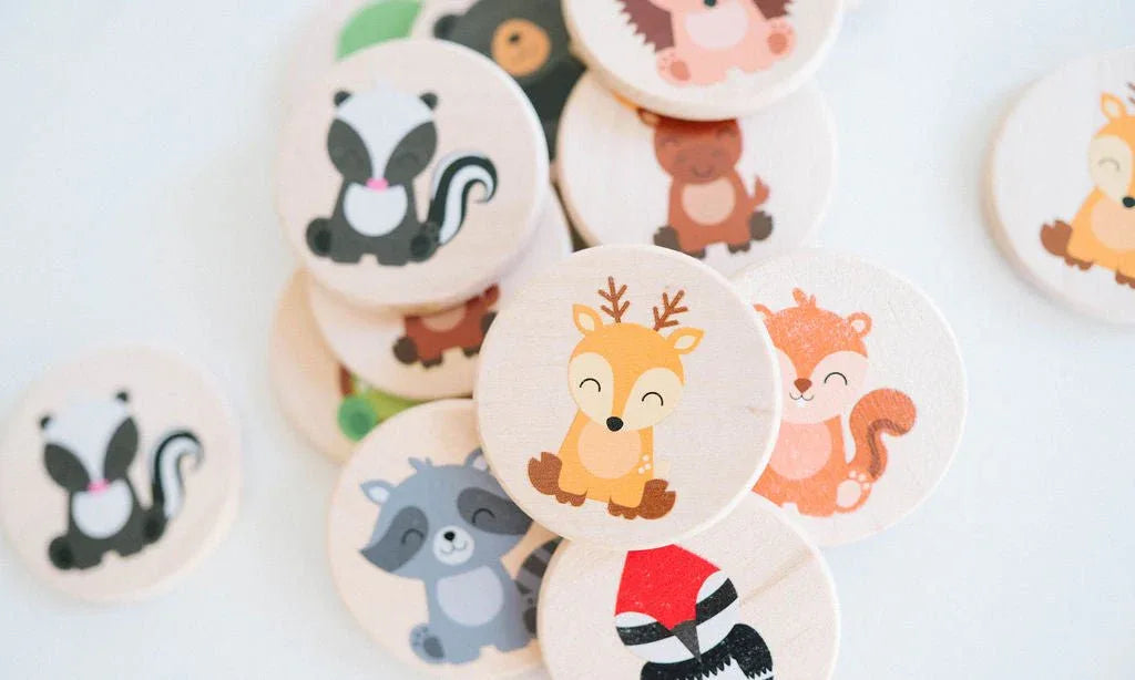 Woodland Matching Tiles - BIG FRENCHIES