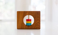 Wyoming State Wooden Baby Rattle™ - BIG FRENCHIES