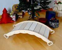 XL Wooden Balance Board for Toddlers Montessori Balance Toy with Pillow