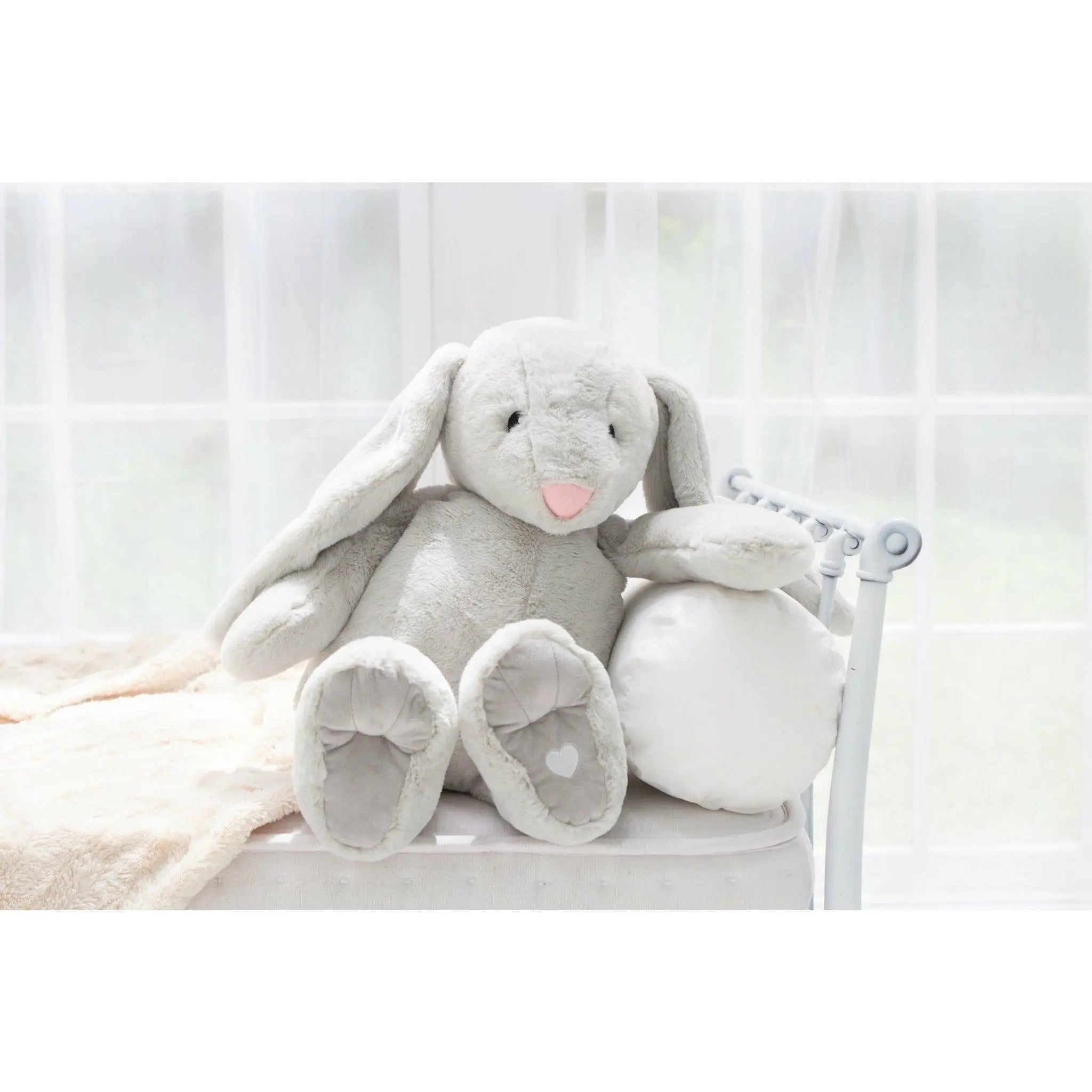 XL Xander Bunny — Oversized Bunny Plush with Warming Lavender Center