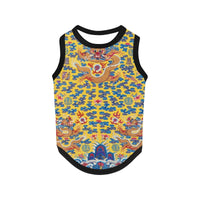 Yellow Qing Dynasty Dragon Tank Top