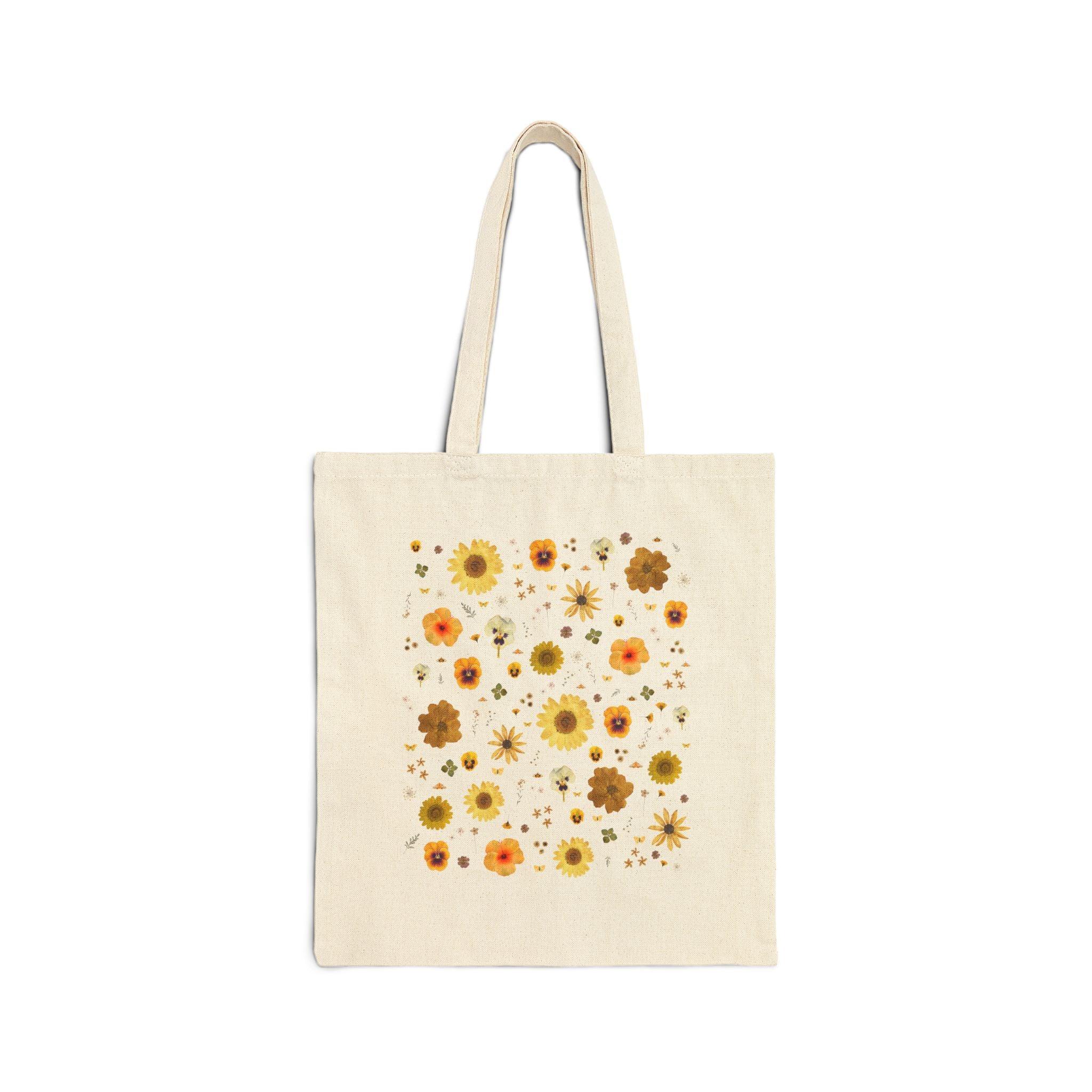 Yellow Flower Tote Bag - BIG FRENCHIES