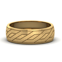 Embossed Satin Band