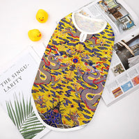 Yellow Imperial Dragon Pet Vest