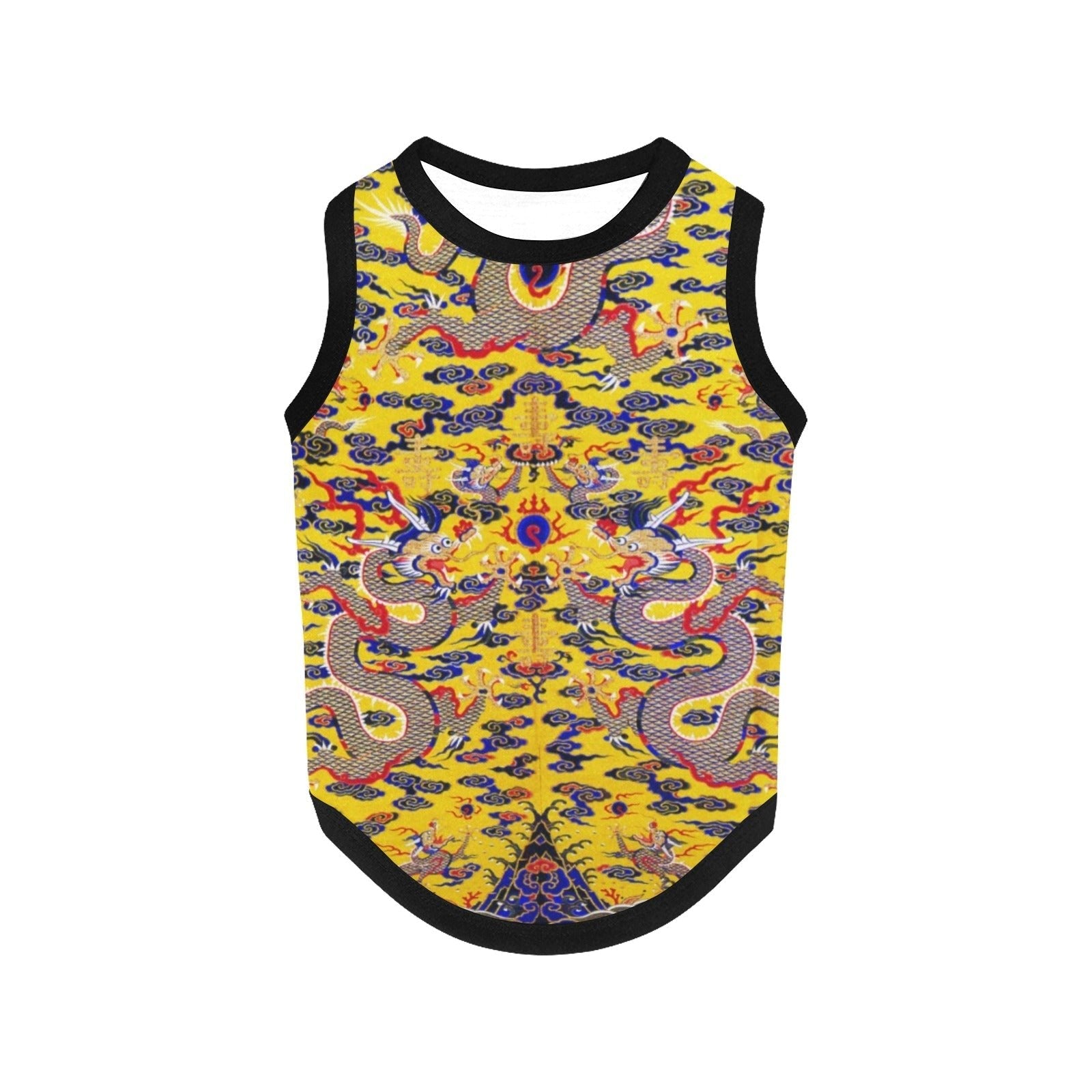 Yellow Imperial Dragon Tank Top