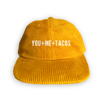You + Me + Tacos Corduroy Cap