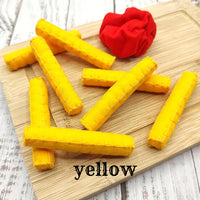 French fries handmade "cutting", roasted sweet potato play food - BIG FRENCHIES