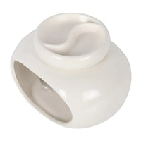 White Double Oil Burner and Wax Warmer - BIG FRENCHIES