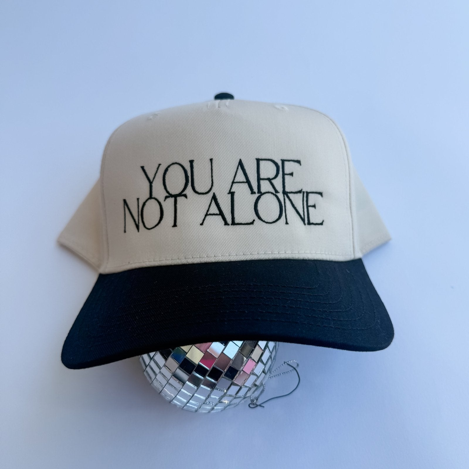 You Are Not Alone - Trucker Hat Black