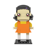 Young-Hee (Squid Game Doll) Brick Building Set - Squid Game - Custom Set - Made Using LEGO® Parts