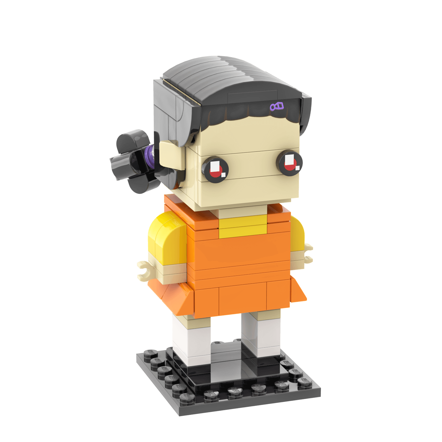 Young-Hee (Squid Game Doll) Brick Building Set - Squid Game - Custom Set - Made Using LEGO® Parts