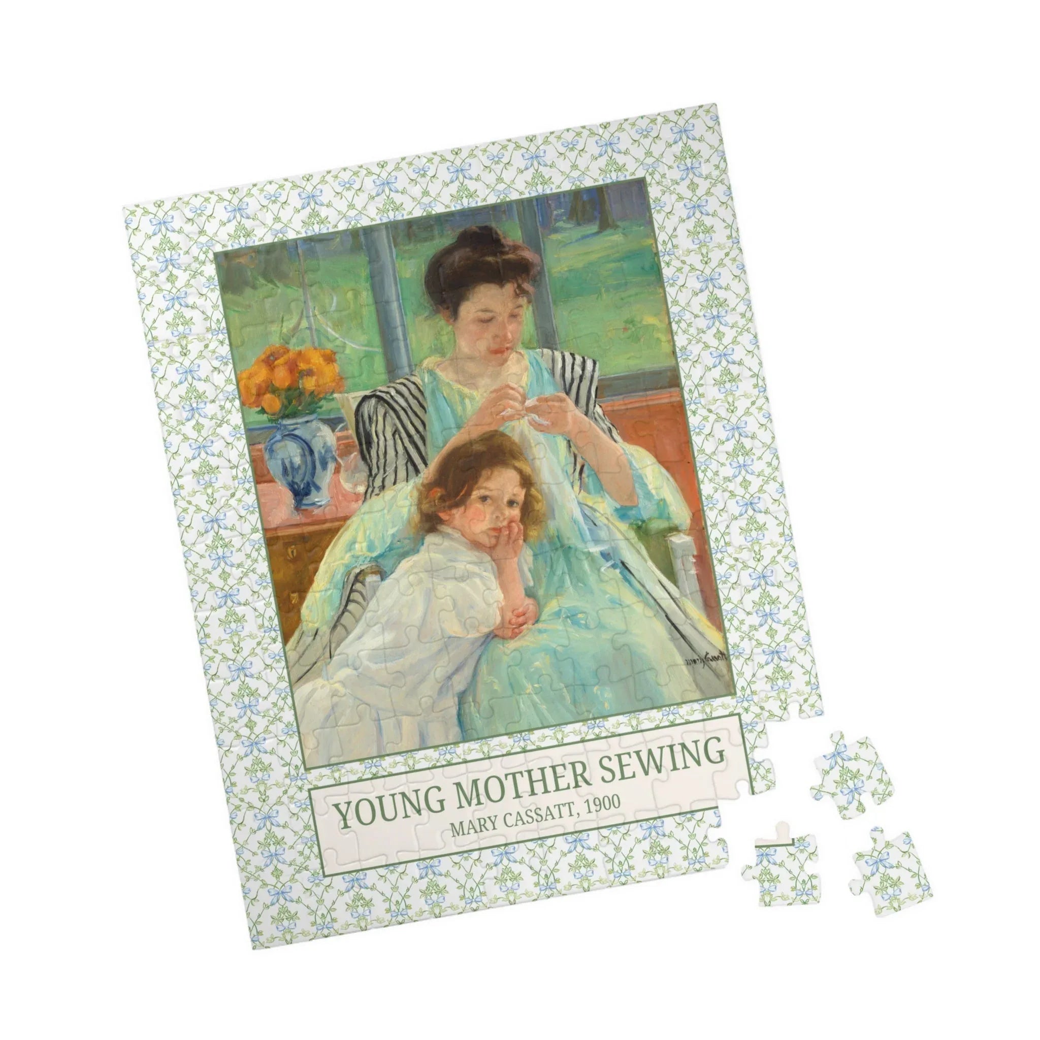Young Mother Sewing by Mary Cassatt - BIG FRENCHIES