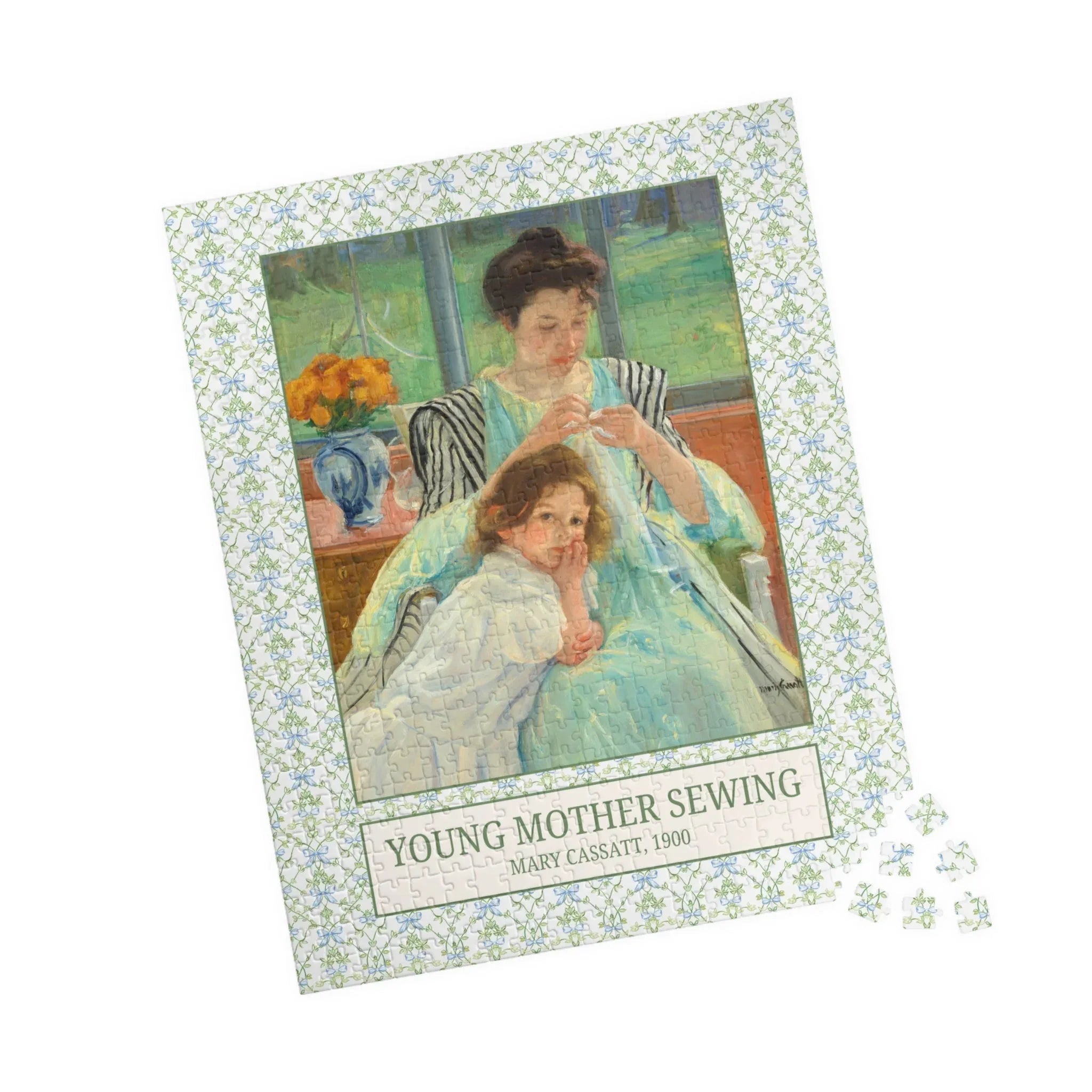 Young Mother Sewing by Mary Cassatt - BIG FRENCHIES