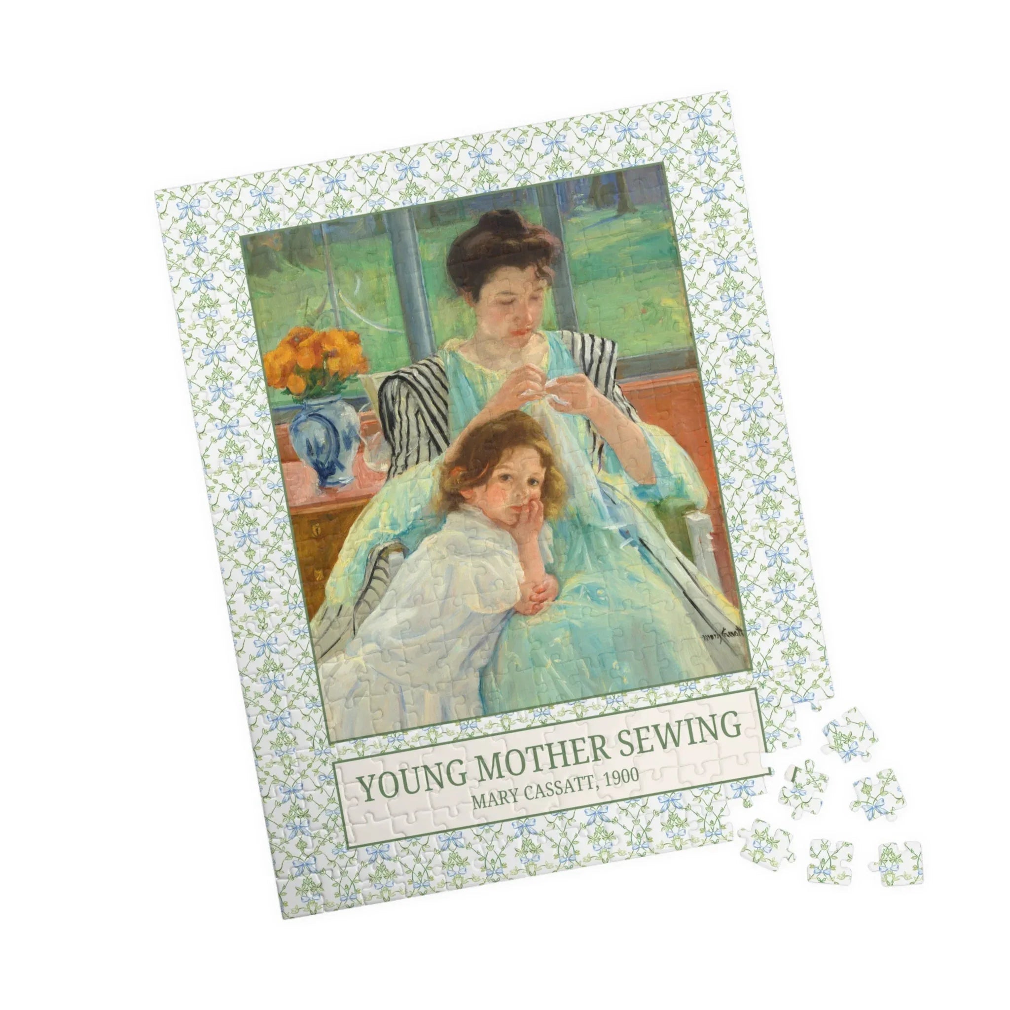 Young Mother Sewing by Mary Cassatt - BIG FRENCHIES