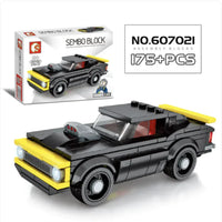 City Racing Building Blocks Set - Educational Car Story Toys for Children - # BOT&G52710007 - BIG FRENCHIES