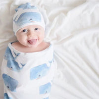 Newborn Swaddle Blanket - # BAGE41210021 - BIG FRENCHIES
