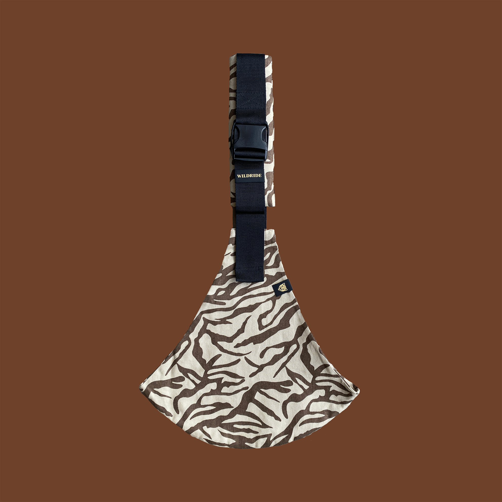 Toddler Carrier Brown Zebra Print