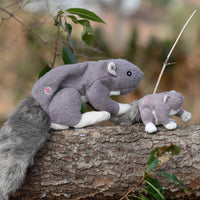 Feller Squirrel Plush Dog Toy - BIG FRENCHIES