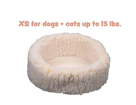 HuggleFleece® HuggleSnuggler™ Cat & Dog Beds - BIG FRENCHIES