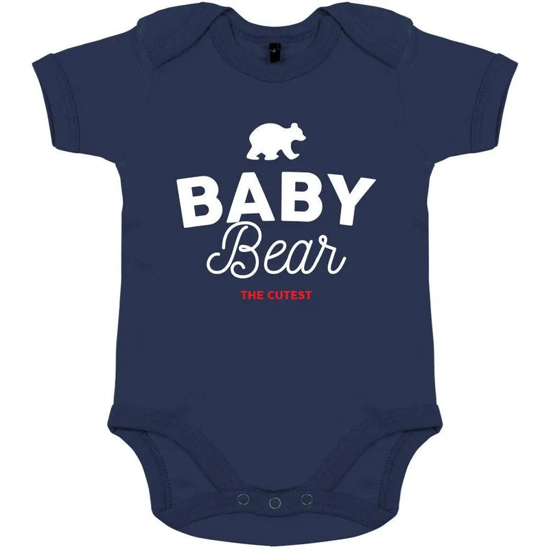 Baby Bear Organic Baby Boy Onesie Big Frenchies