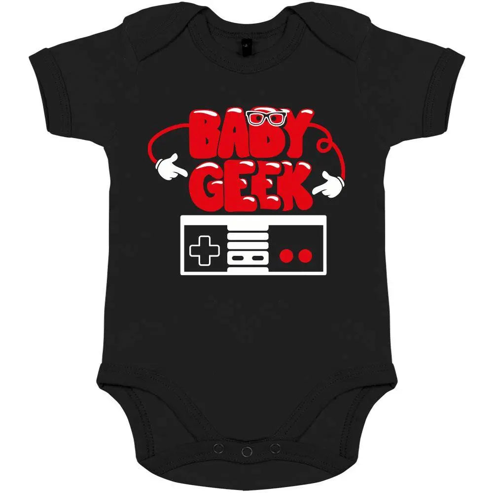 Baby Geek Organic Baby Onesie Big Frenchies