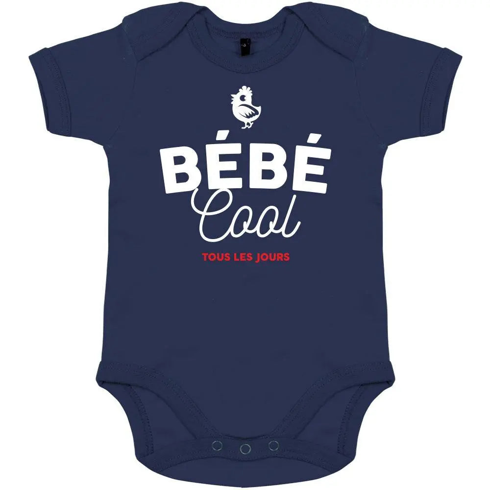 Bébé Cool Tous Les Jours Organic Baby Onesie Big Frenchies