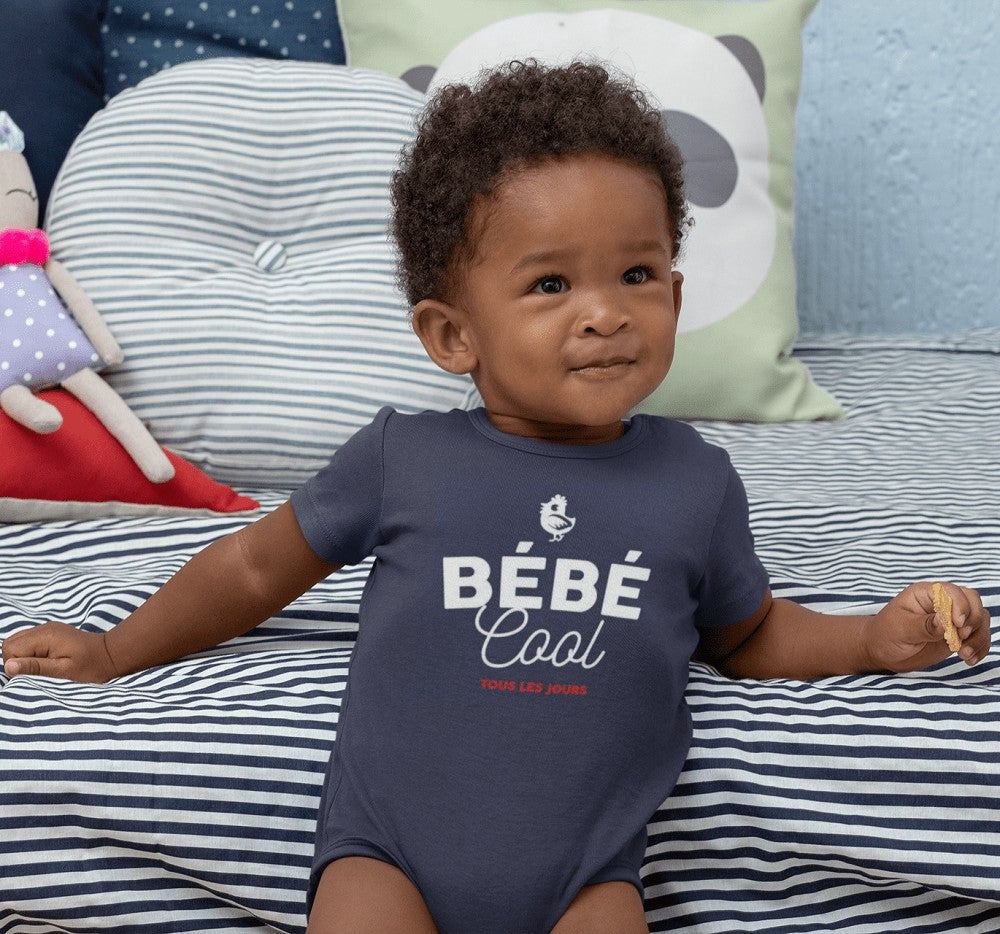 Bébé Cool Tous Les Jours Organic Baby Onesie Big Frenchies