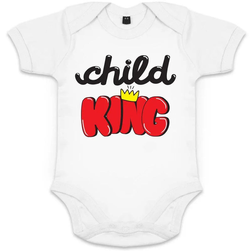 Child King Organic Baby Boy Onesie Big Frenchies