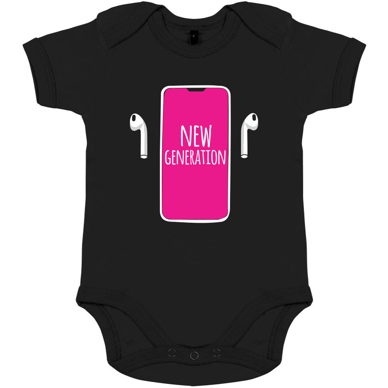 New Generation Organic Baby Girl Onesie - bigfrenchies