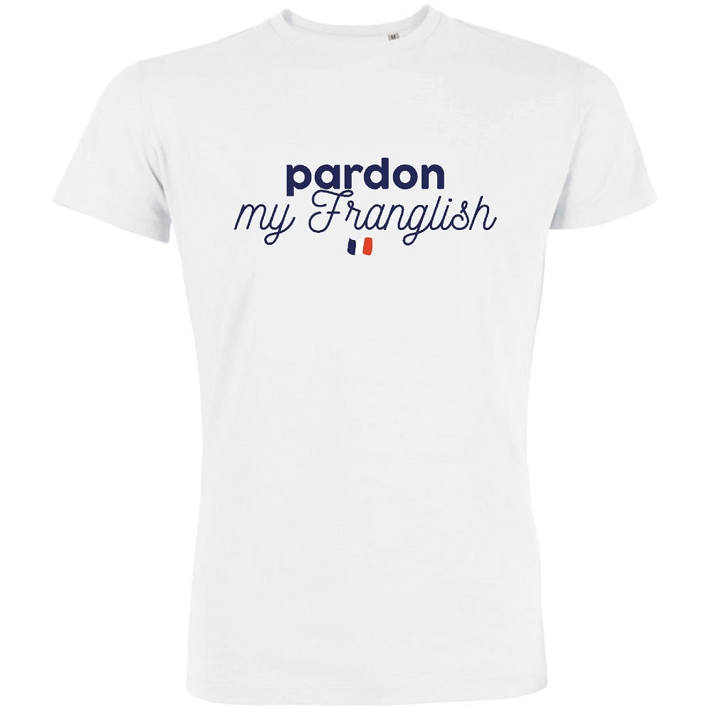 Pardon My Franglish Men's Organic Tee - BIG FRENCHIES