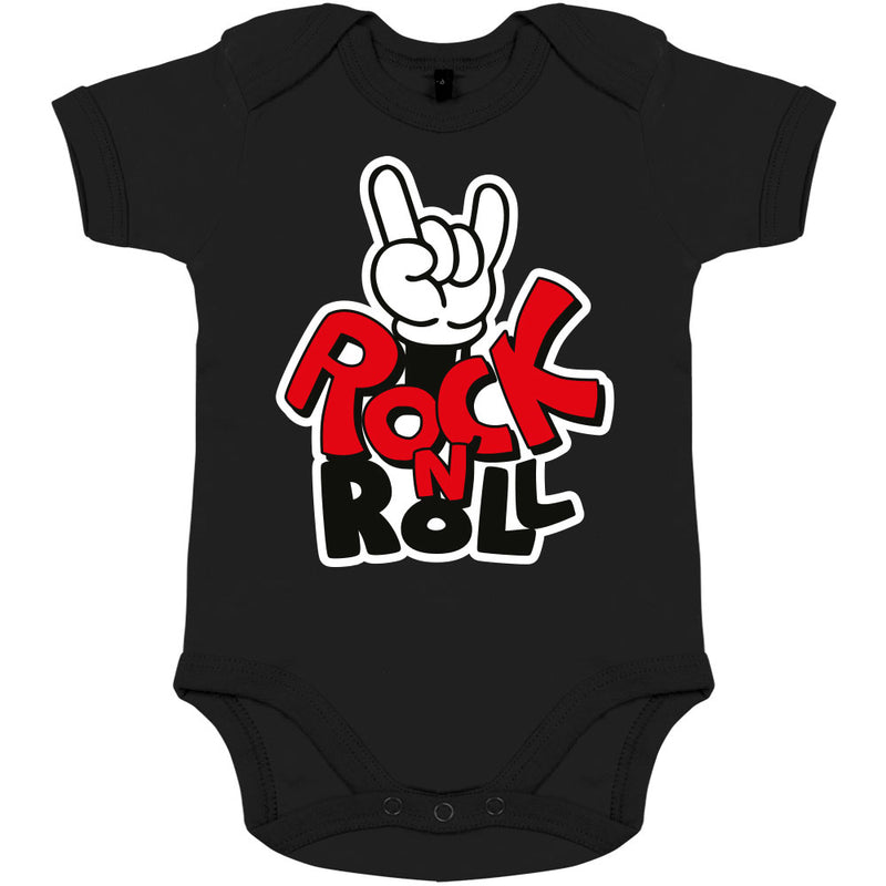 Rock N Roll Organic Baby Boy Onesie - bigfrenchies