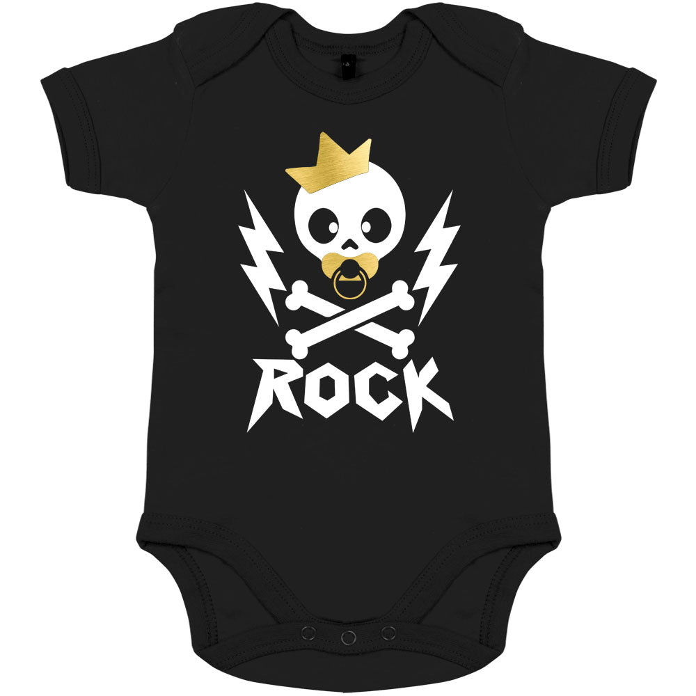 Rock Star Organic Baby Onesie - bigfrenchies